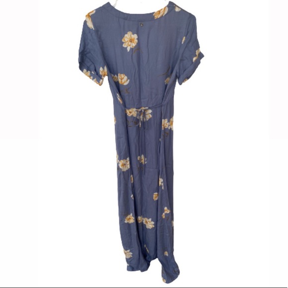 Volcom High Low Button Up Floral Sun Dress - Picture 2 of 7